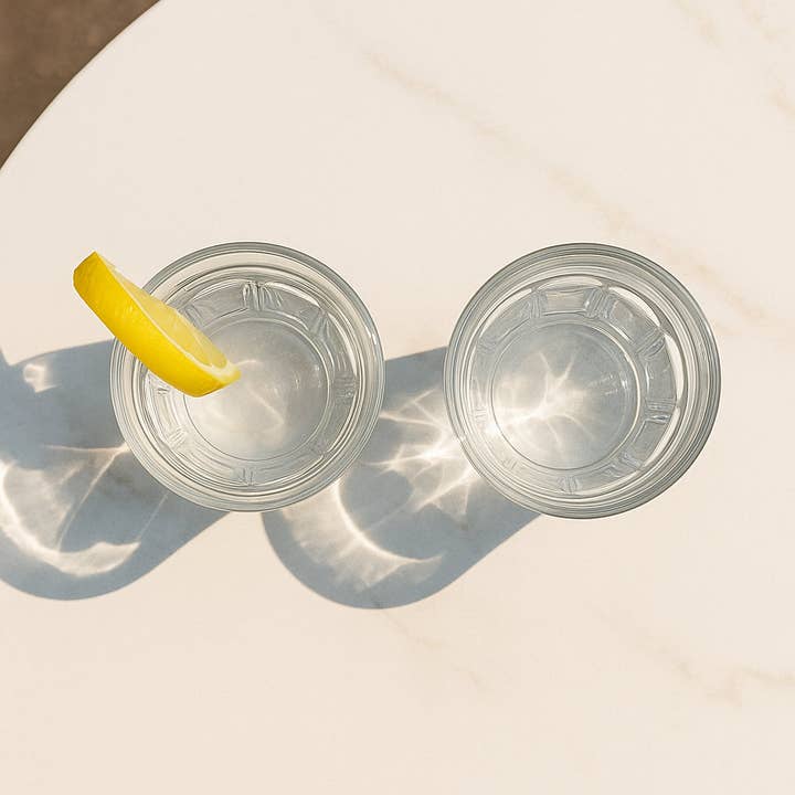 Rinkit Pty Ltd - Wholesale Cocktail/liquor glass - 100ml Fluted Glass Tumbler2