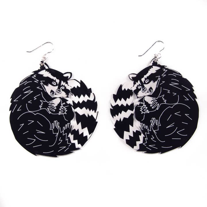 Darling Marcelle - Wholesale Dangle Earrings - Raccoon Earrings3