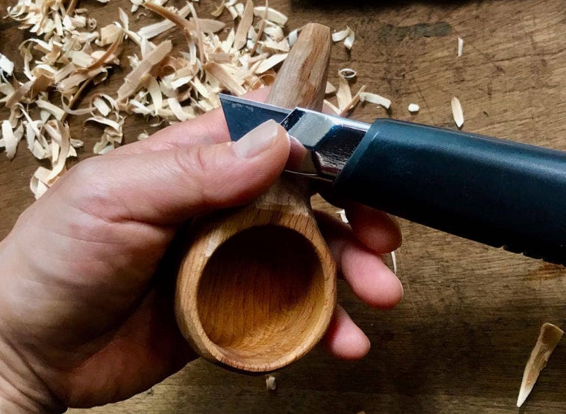 「FUNJI」In Japan – wholesale DIY craft kit – DIY Coffee Scoop Carving Kit: Japanese Woodcraft Gift2