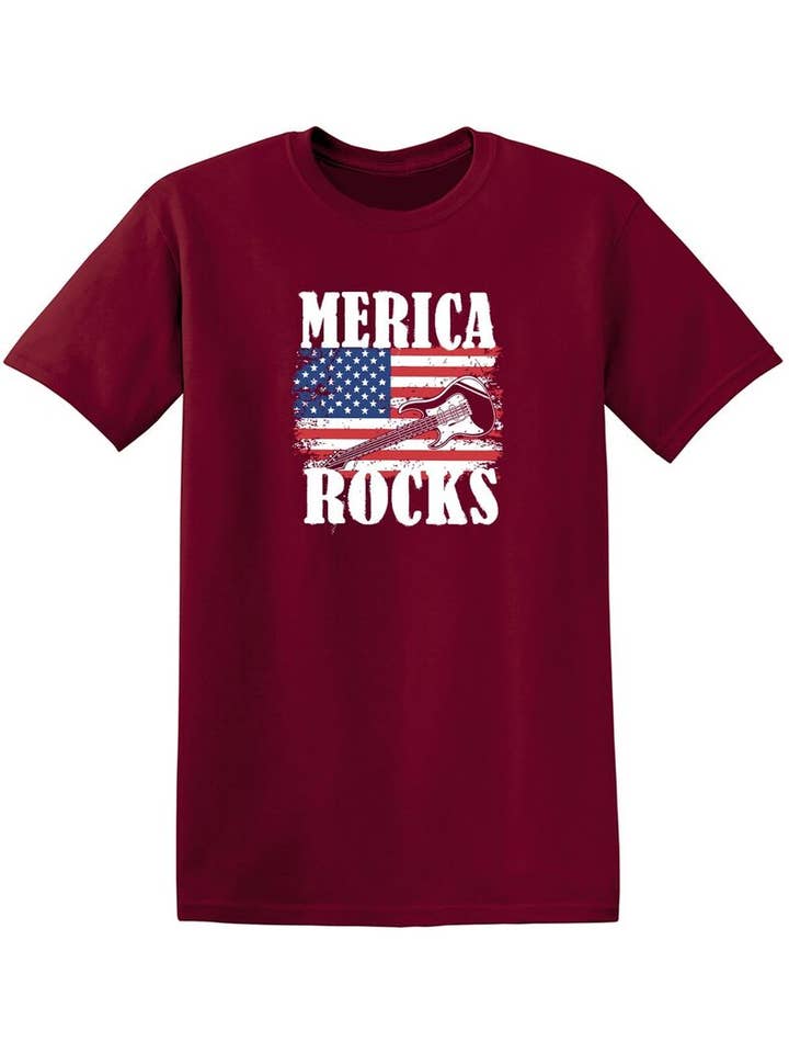 Feelin Good Tees - Wholesale Screen Printed T-Shirt - Unisex - Merica Rocks.6