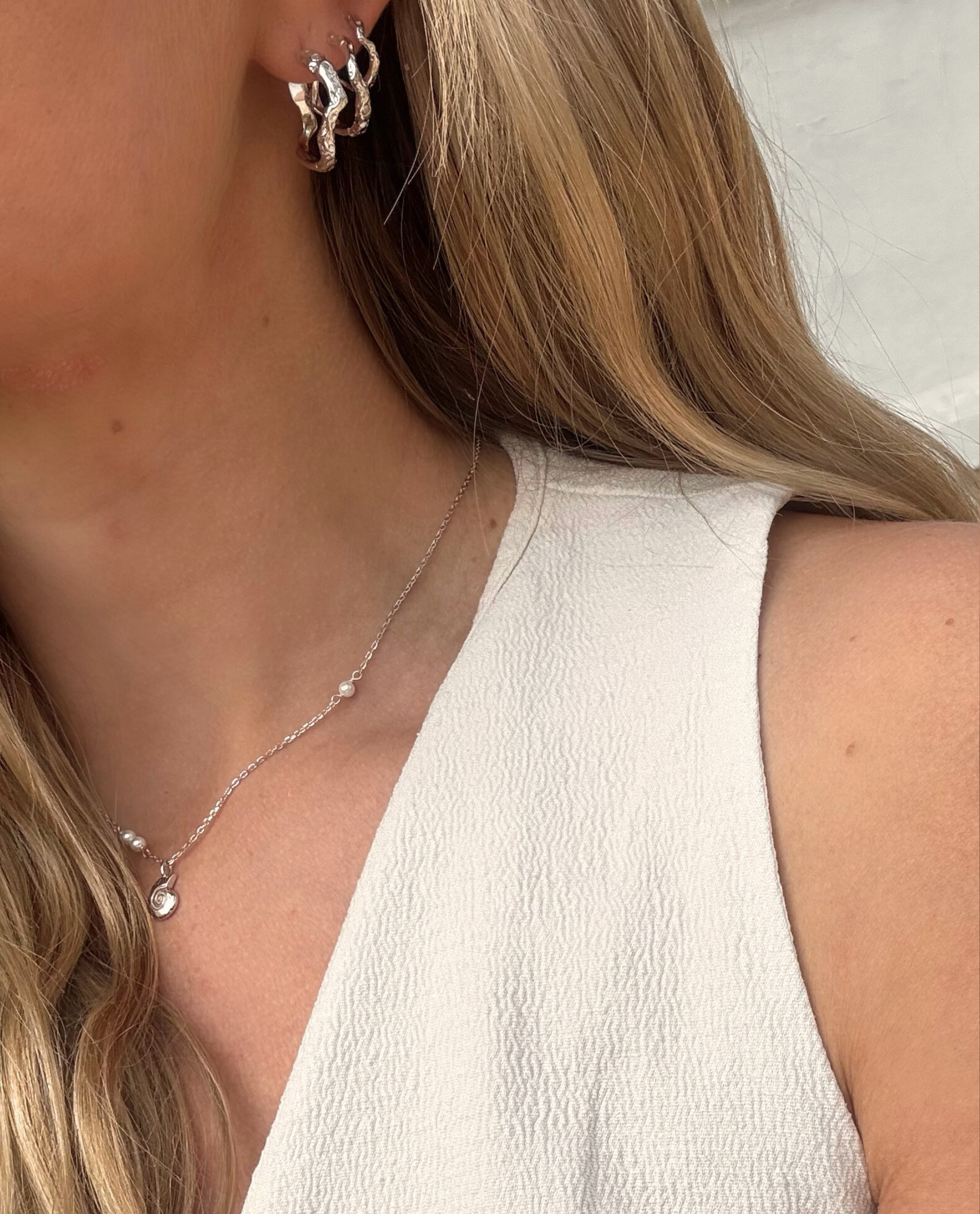 Nava Copenhagen - Vente Créoles - Boucles d'oreilles Saba - Argent2