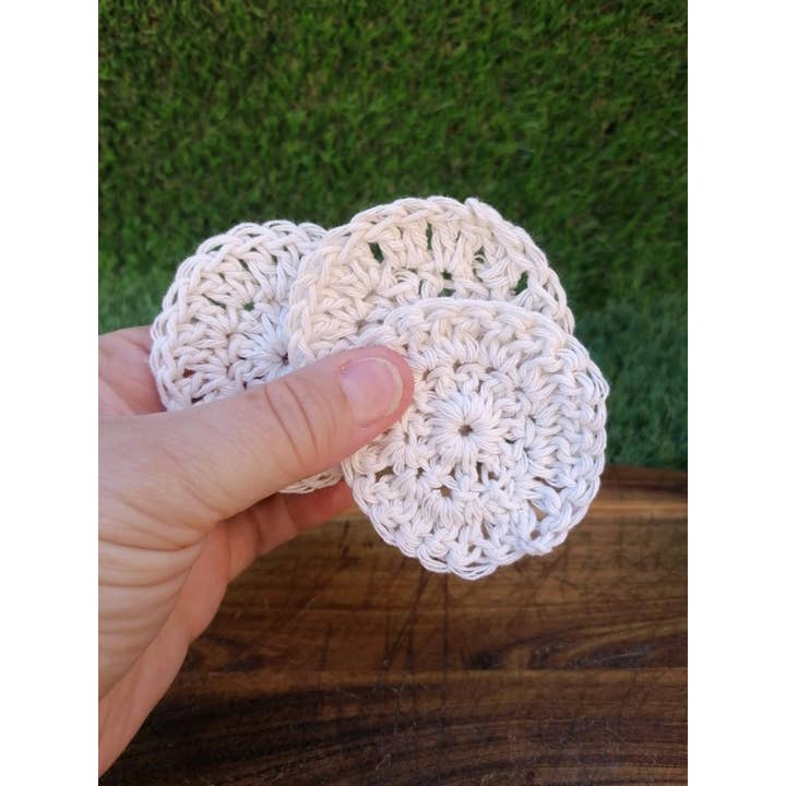 The Soap Shack – wholesale Cotton pad – Reusable - 100% Cotton - Face Cleansing Pads