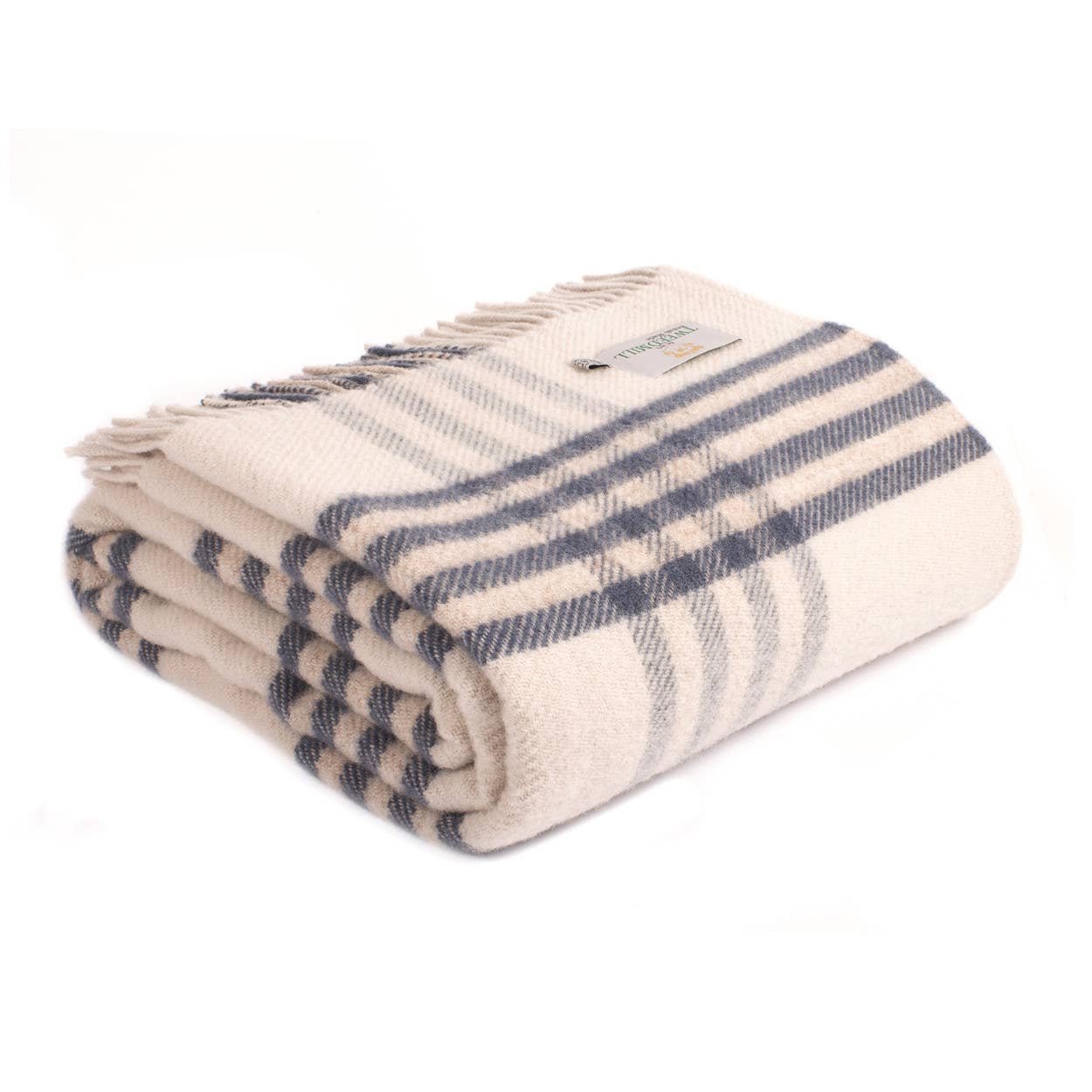 Tweedmill Textiles - Wholesale Throw Blanket - Hex Check Extra Large Pure New Wool Throw 0