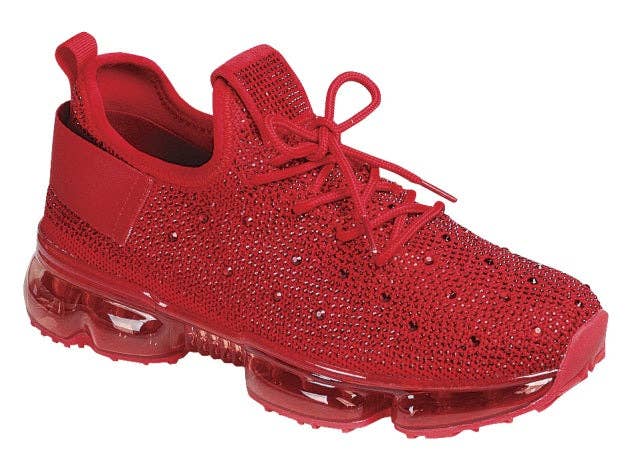 Mars Sky Shoes Wholesale - Vente Baskets tendance – femme - Pack de 18 paires de baskets transparentes en Flyknit avec strass pour femmes Forever FLOW-22 - 18,45/paire5