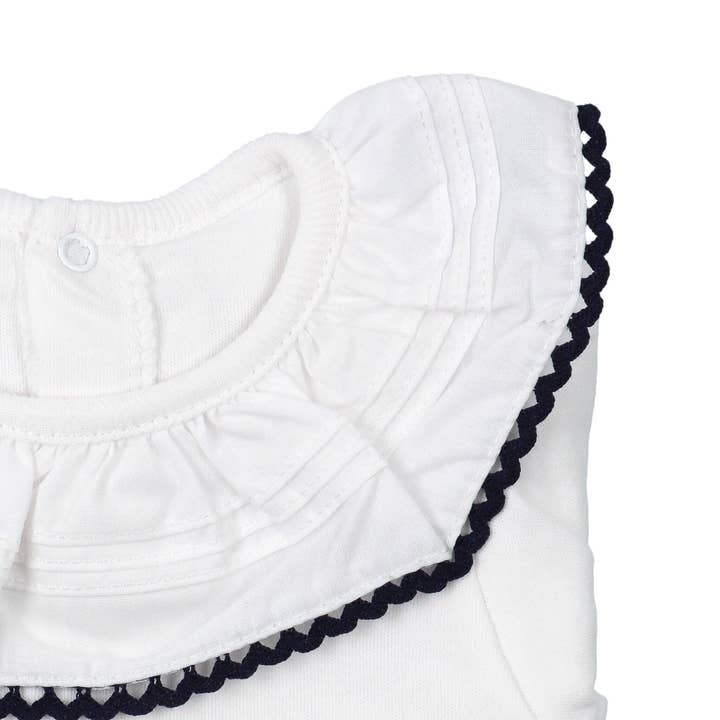 Bean Baby Clothes - Wholesale Bodysuit (Non-Footed) - Baby - Cotton Baby Bodysuit Onesie with Greek Lace Collar16