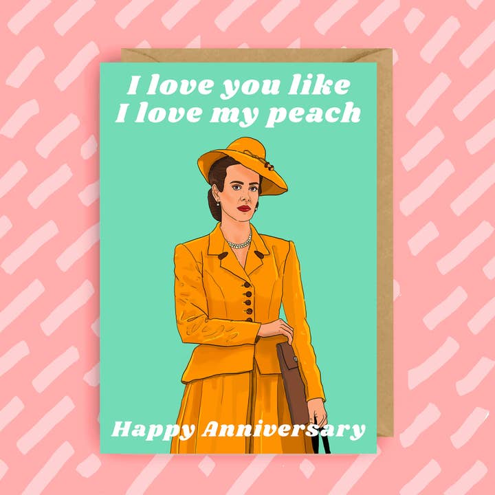 Ratched Lesbian Anniversary card | Sarah Paulson | lgbt for wholesale by The Queer Store