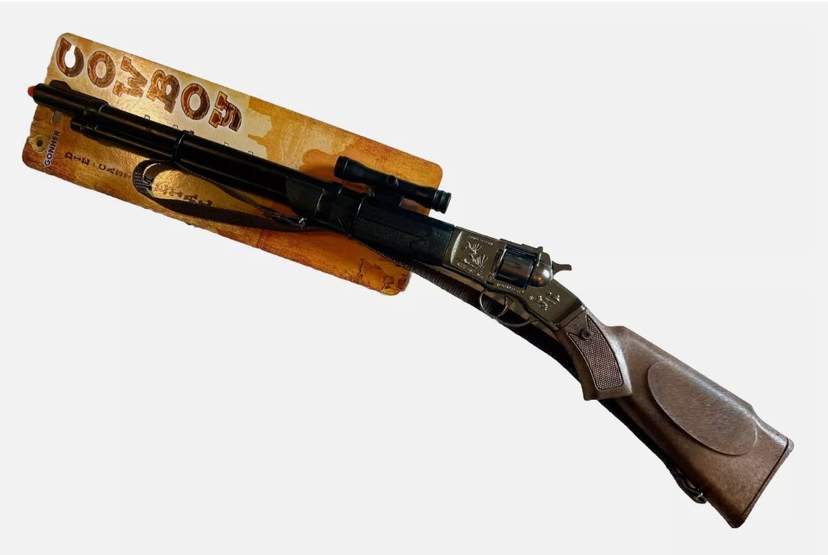 GonherCapGuns.com - Wholesale Learning Cards - Kids & Baby - Kid's Classic Cowboy Ranger 8-Shot Revolver Rifle with Scope2