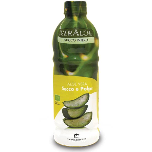 VERALOE BIO ALOE VERA SAFT UND FRUCHTFLEISCH 1000 ml für den Großhandel von Victor Philippe