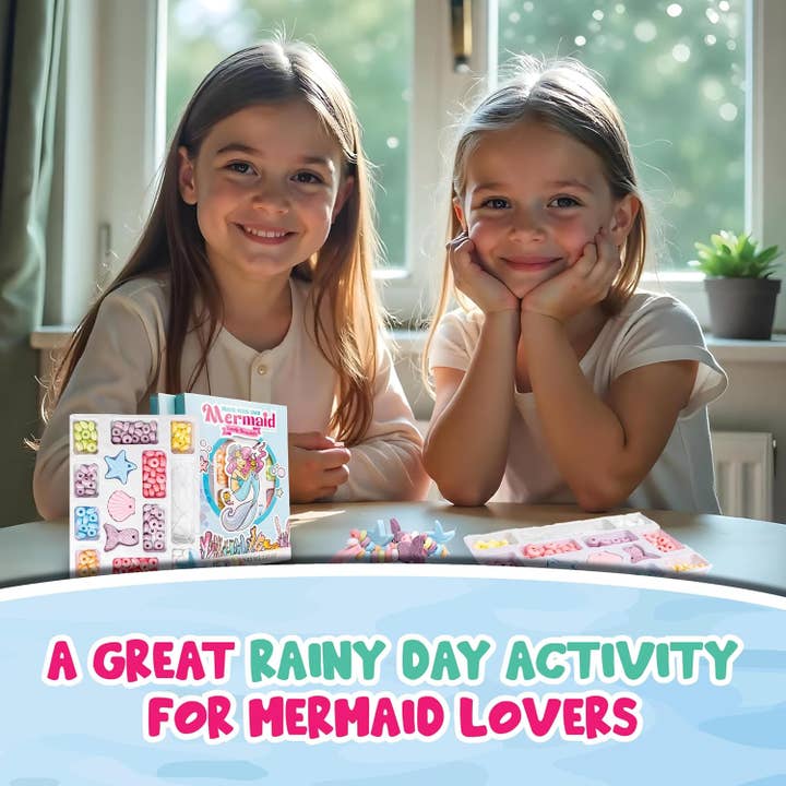 Think Distributors - Wholesale Hard Candy - Mermaid Candy Bracelet Craft Kits – 12-Pack by 4YoreElves6