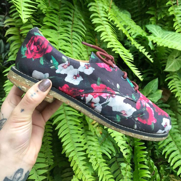 Oxford Scarabeus Vintage Rosas 36 (par la boutique) pour la vente par Insecta Shoes