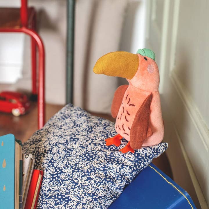 Speedy Monkey - Wholesale Stuffed/Plush Toy - Kids & Baby - Toucan Rattle "The Toupitis" collection1