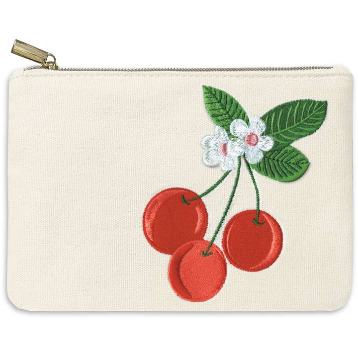 CHERRIES LARGE POUCH for wholesale by Lady Jayne
