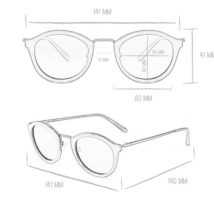 Namib - Óculos de sol com proteção polarizada e armação de bambu sustentável por atacado de ORIGEM