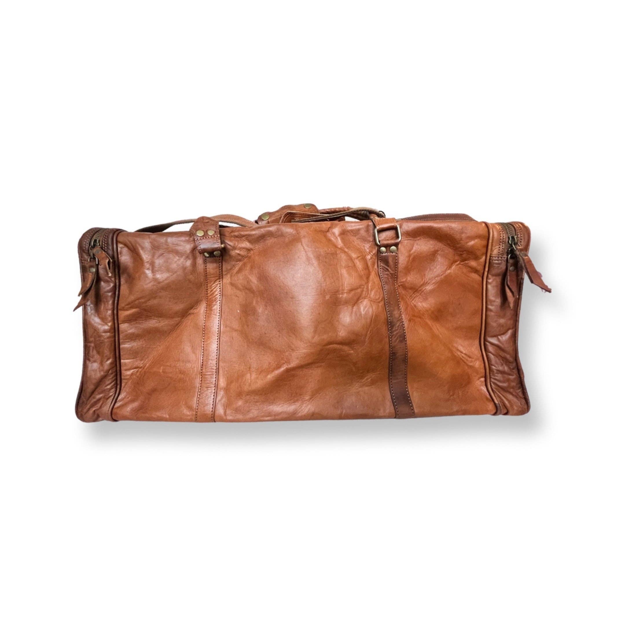 Louisa lee - Vente Sac de voyage – femme - Grand Sac de voyage  en cuir 72 cm Naturel1