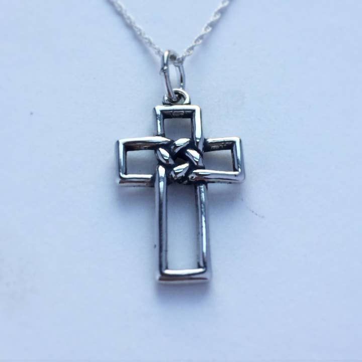 Celtic Love Knot Cross for wholesale by Andrew Gordon Jewelry