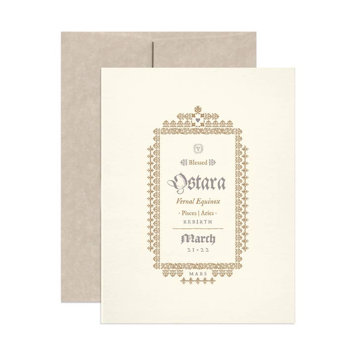 Open Sea - Wholesale Everyday Greeting Card - Ostara Pagan Holiday Greeting Card