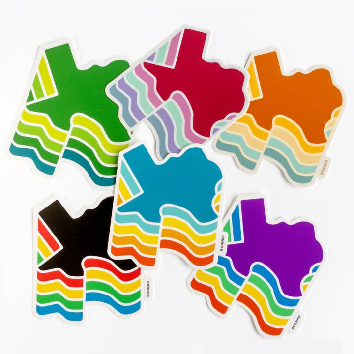 Texas Vibes Sticker for wholesale by ROBNKO