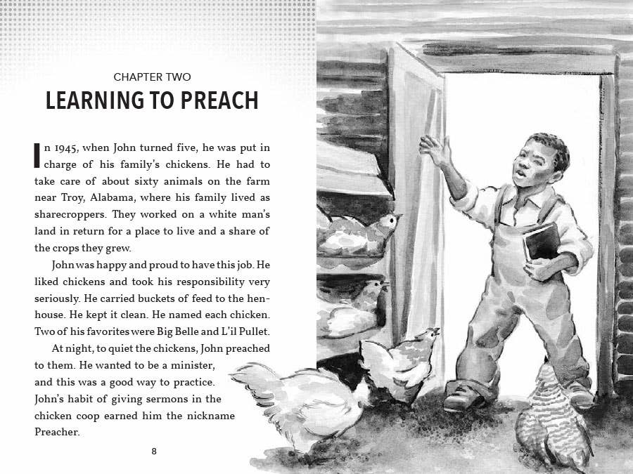 Lee & Low Books Inc - Wholesale Biography & Memoir - The Story of Civil Rights Hero John Lewis by Kathleen Benson3