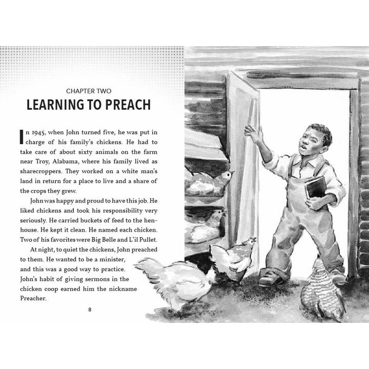 Lee & Low Books Inc - Wholesale Biography & Memoir - The Story of Civil Rights Hero John Lewis by Kathleen Benson3