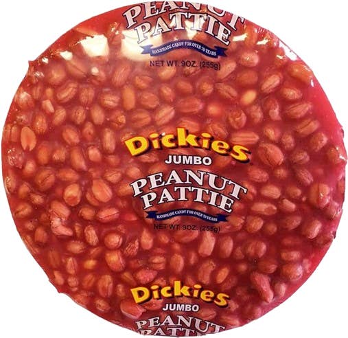 Dickies Candy Co - Wholesale Hard Candy - Jumbo Peanut Pattie -9oz