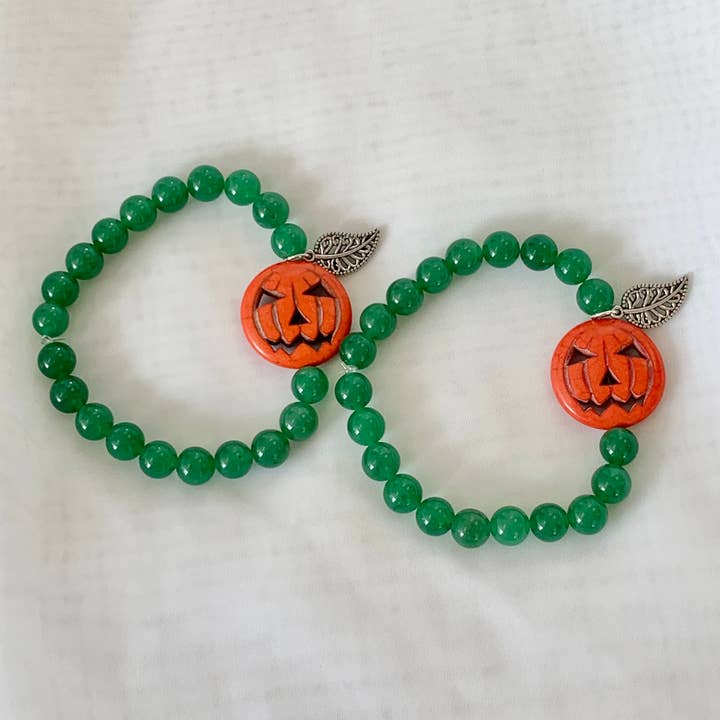 Tiffany J’adore Jewelry – wholesale Pärlarmband – Happy Halloween pumpa pärlstav armband3