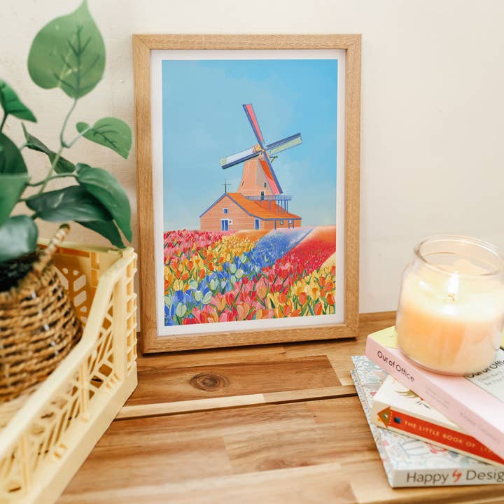Simply, Katy - Vendita all'ingrosso Stampa artistica - Stampa sui campi di tulipani ad Amsterdam2