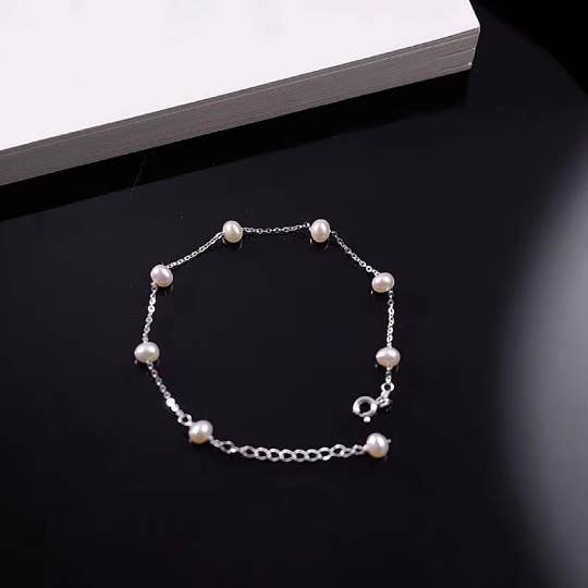 happyzzzsu - Wholesale Beaded Bracelet - Handmade Freshwater Pearl Bracelet6