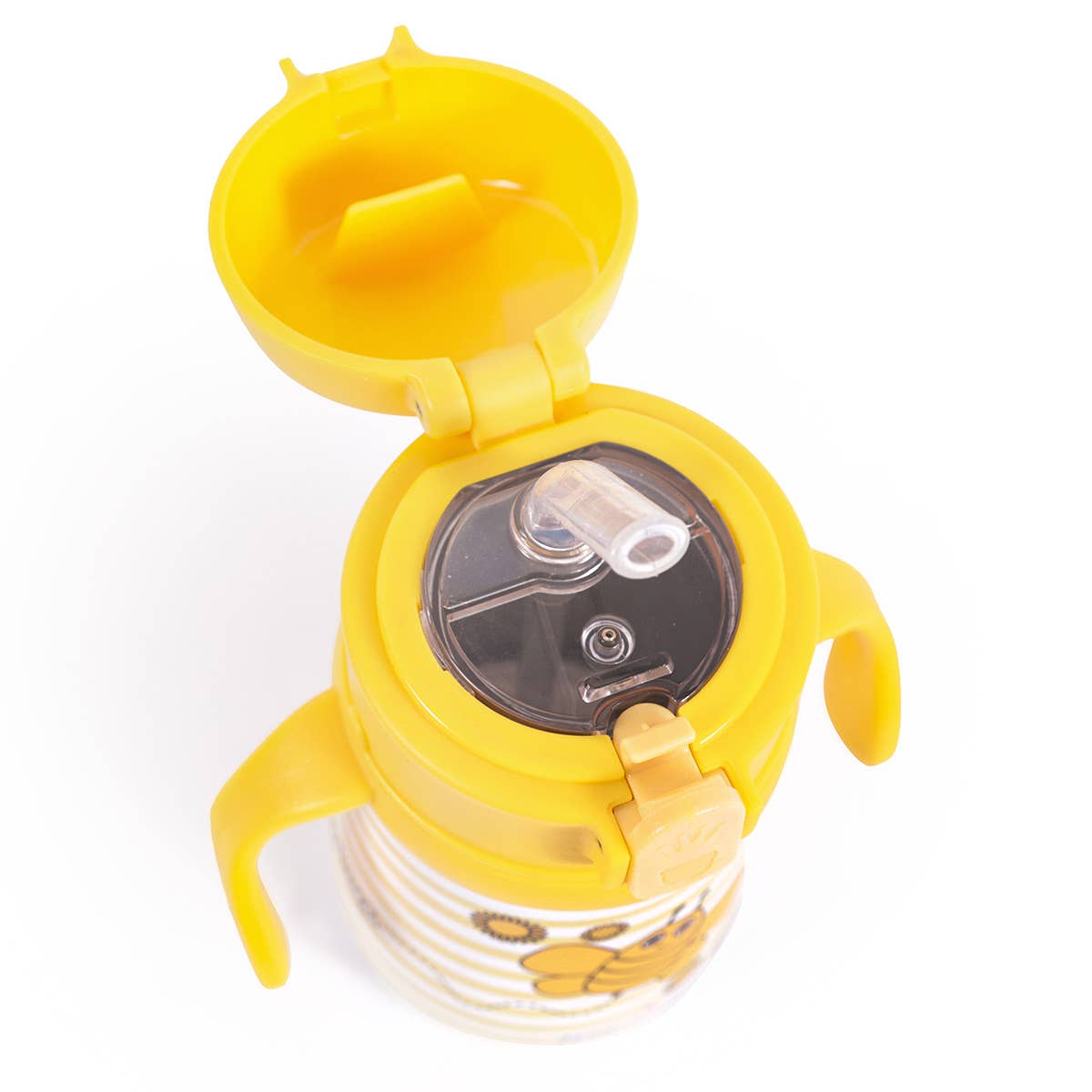 Multi Colored Milk&Moo Steel Kids Water Bottle Arı Vız Vız 360 ml for wholesale on Faire5