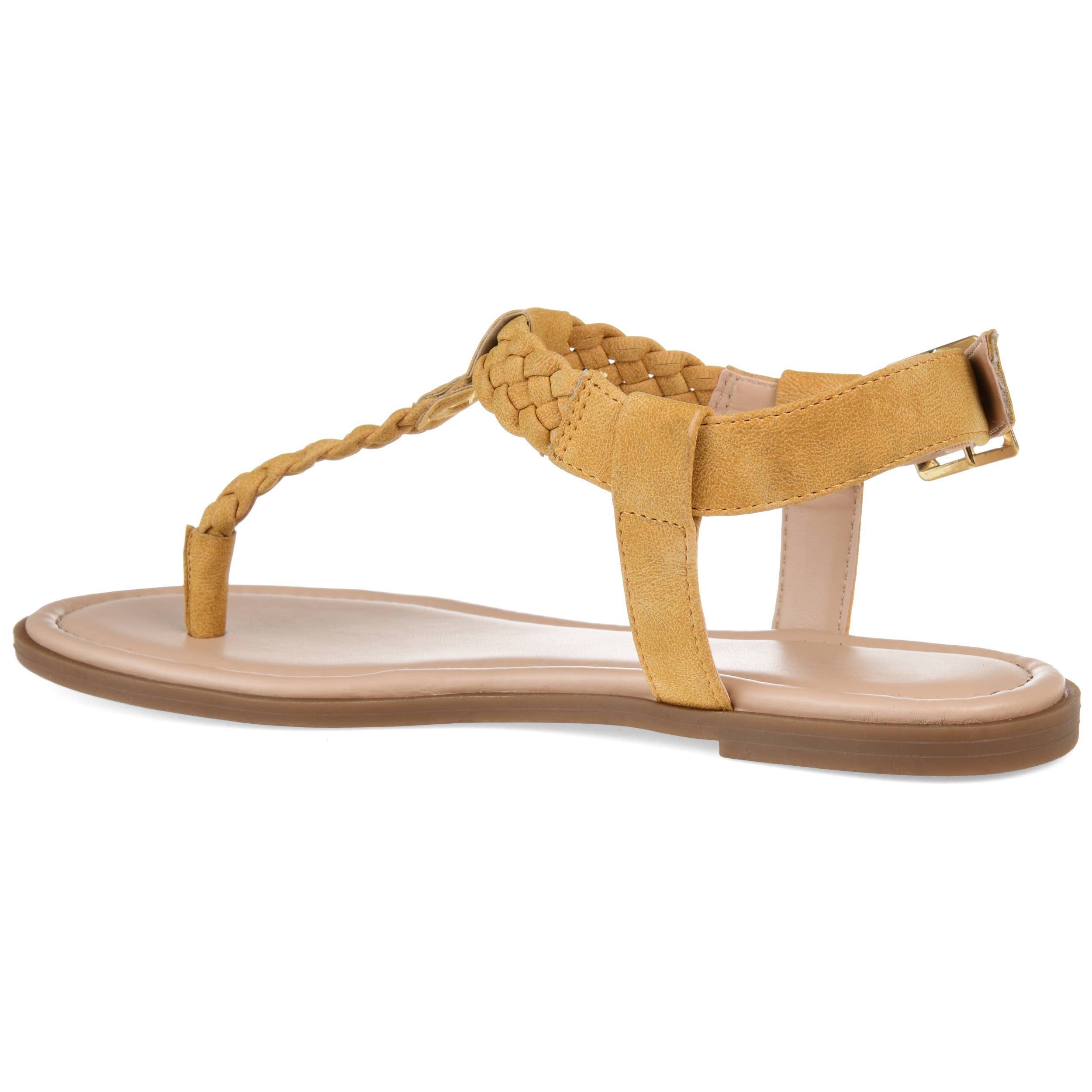 Journee - Wholesale Sandals - Women's - Genevive T-Strap Sandals In Faux Leather11