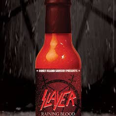 Coney Island Saucery – wholesale Stark sås – Slayer - Raining Blood Hot Sauce 148ml