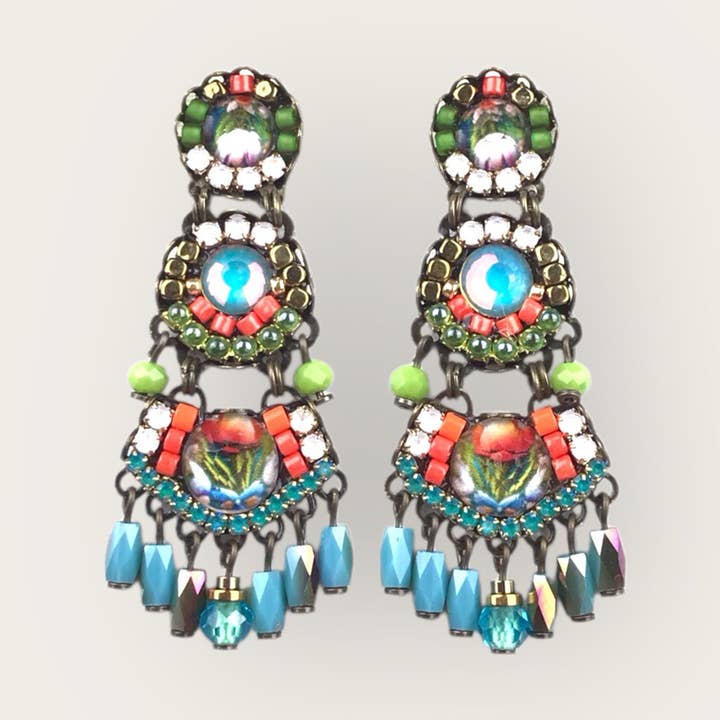 Pendientes de cristales PROMESA para venta al por mayor de melizijewelry