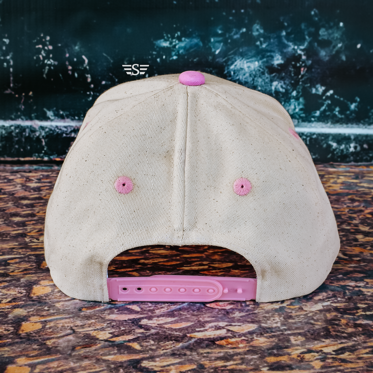 Flying S Company – Großhandel Basecap – Unisex – Leinwand Vorderseite Pink Duck Camo Bill Magna Pony™ Kappe2