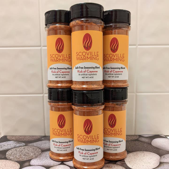 Scoville Warming - Wholesale Dried Spice Mix - Salt-Free Seasoning - Kick of Cayenne4
