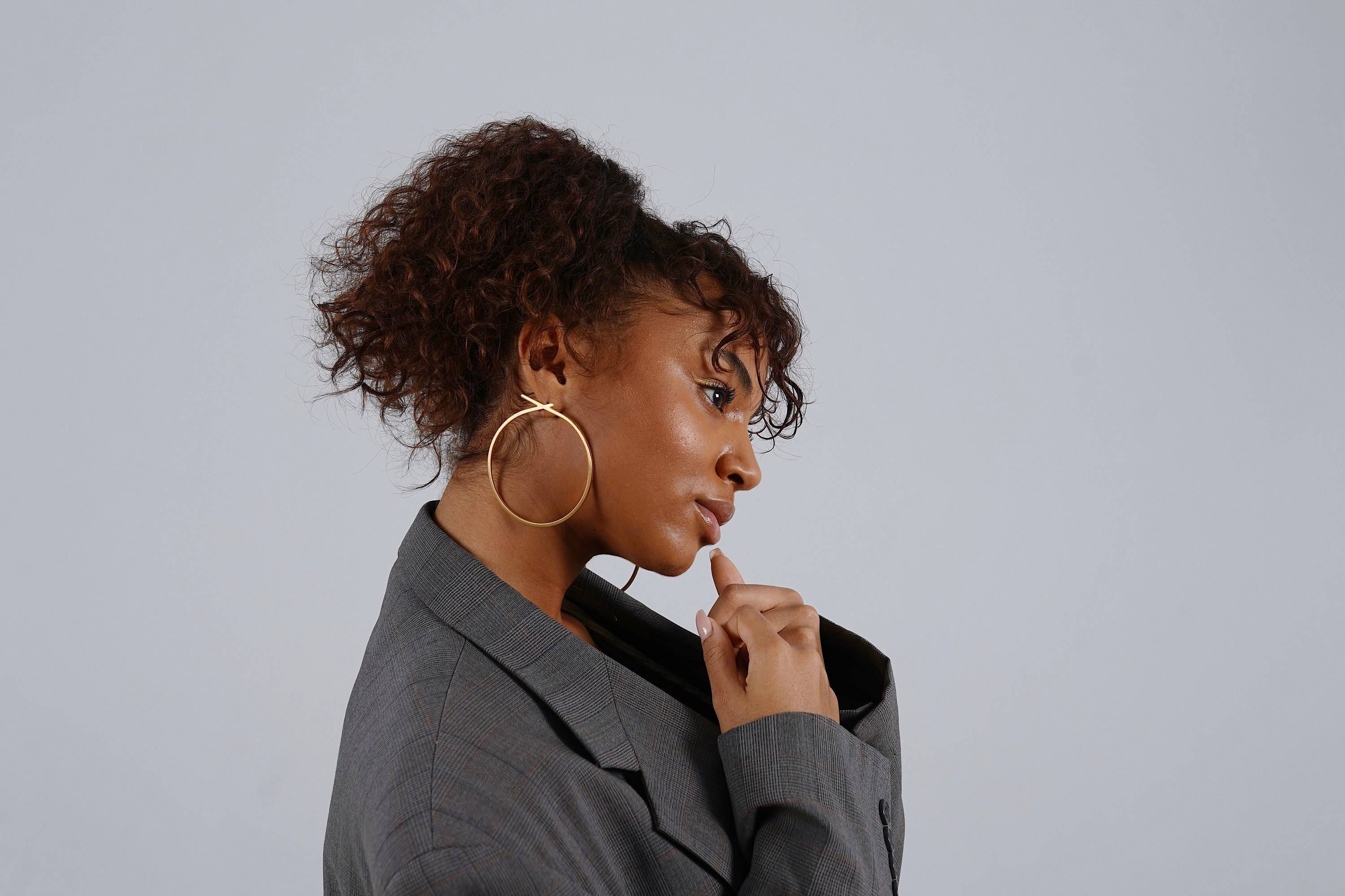 Laka Luka - Wholesale Dangle Earrings - Oversized Geometric Statement Knot Earrings Summer Gift1