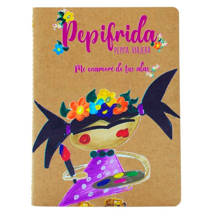 Pepita Viajera - Wholesale Notebook - Kraft A5 Pepifrida notebook0
