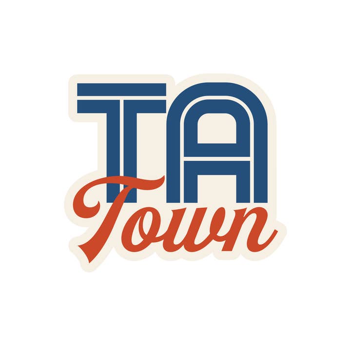 TaTown Sticker for wholesale by Heartlandia