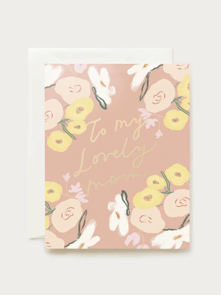 To My Lovely Mom Card for wholesale by Our Heiday
