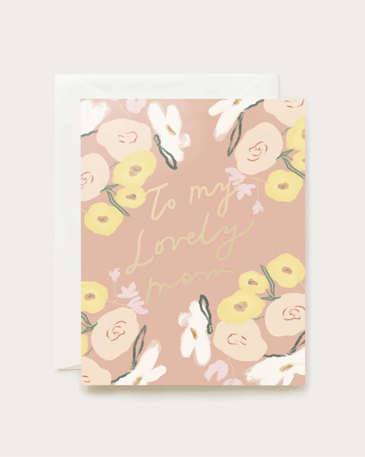 To My Lovely Mom Card for wholesale by Our Heiday