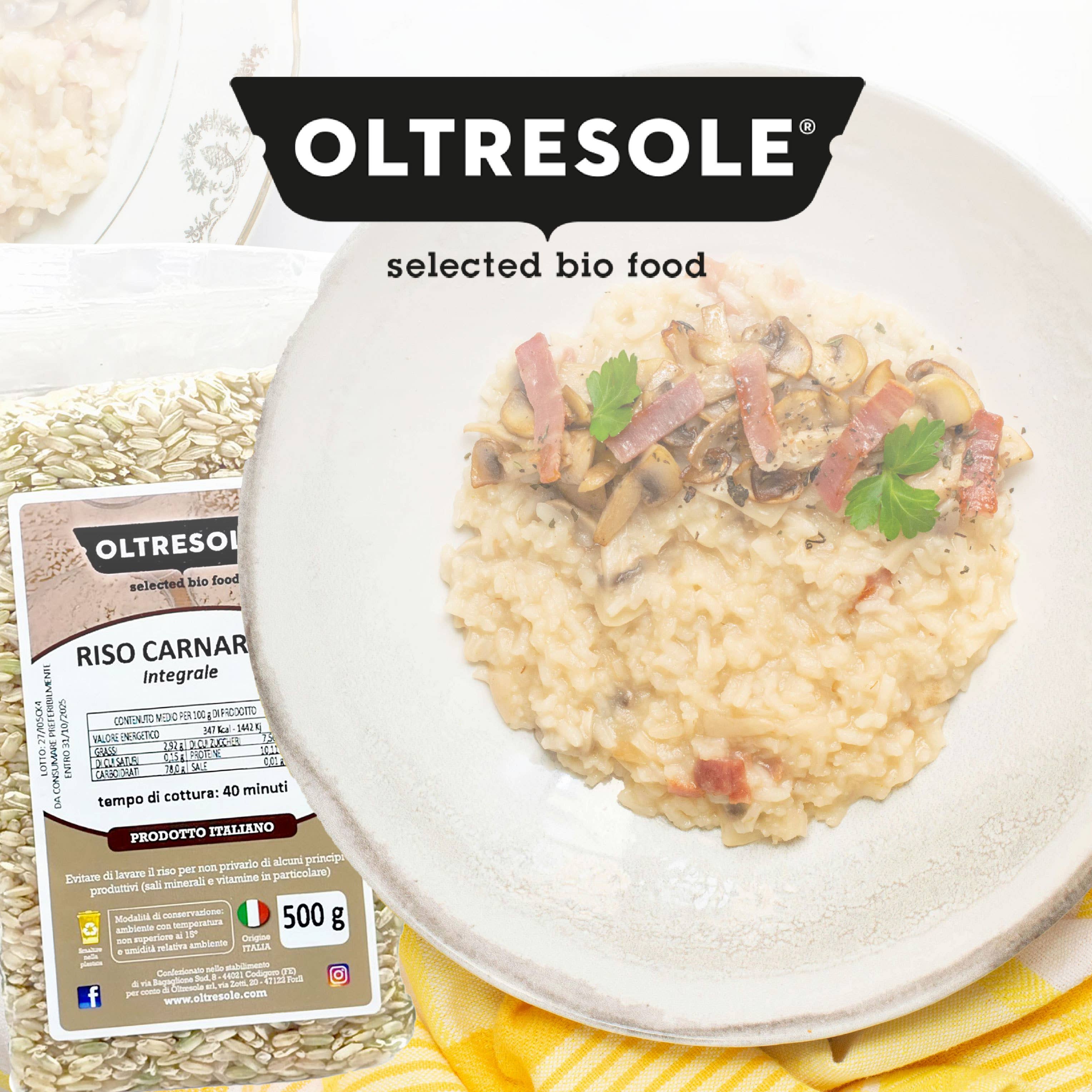 Oltresole - Wholesale Rice - WHOLE CARNAROLI RICE 500 g6