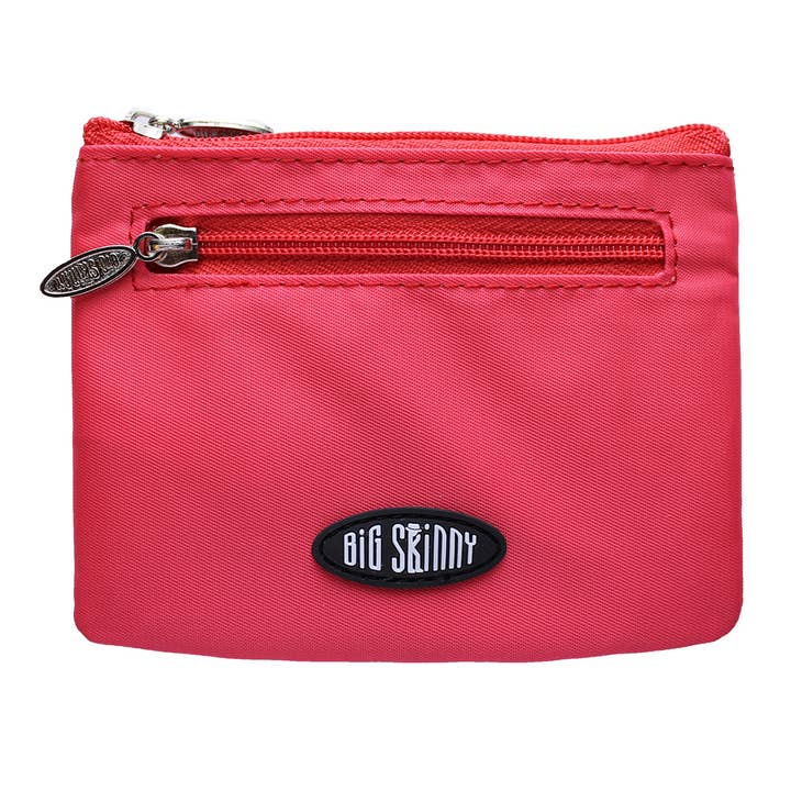 Money Penny - Tarjetero, color coral para venta al por mayor de Big Skinny Wallets