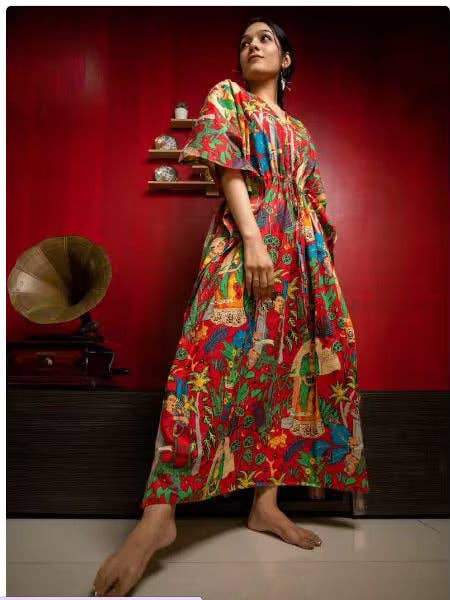 AMRANIS - Wholesale Kaftan - Women's - Fit up to 5XL Cotton Kaftan0