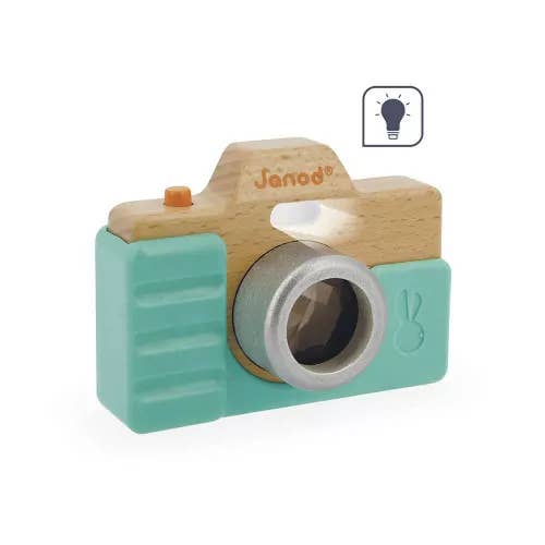 Juratoys - Wholesale Wood Toy - Kids - Wooden Camera with Sounds