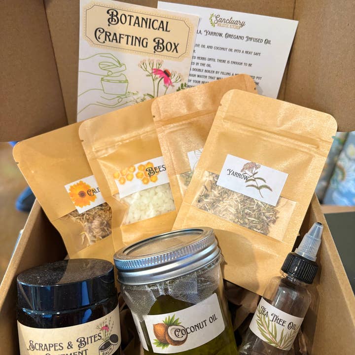 Boîte d'artisanat botanique pour la vente par Sanctuary Holistic Kitchen