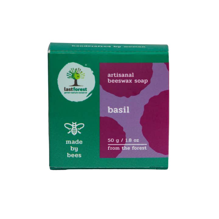 Ethikela KLG – wholesale Bar Soap – 50g Pebbles Basil Soap3