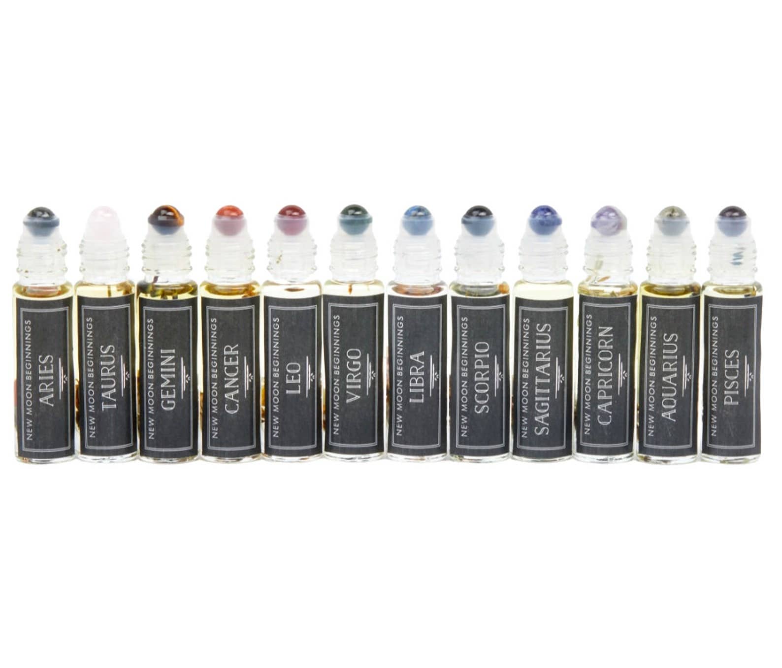 New Moon Beginnings - Wholesale Essential Oil Roll-On - Intention Roll on perfume, Essential Oil, Crystal Infused31