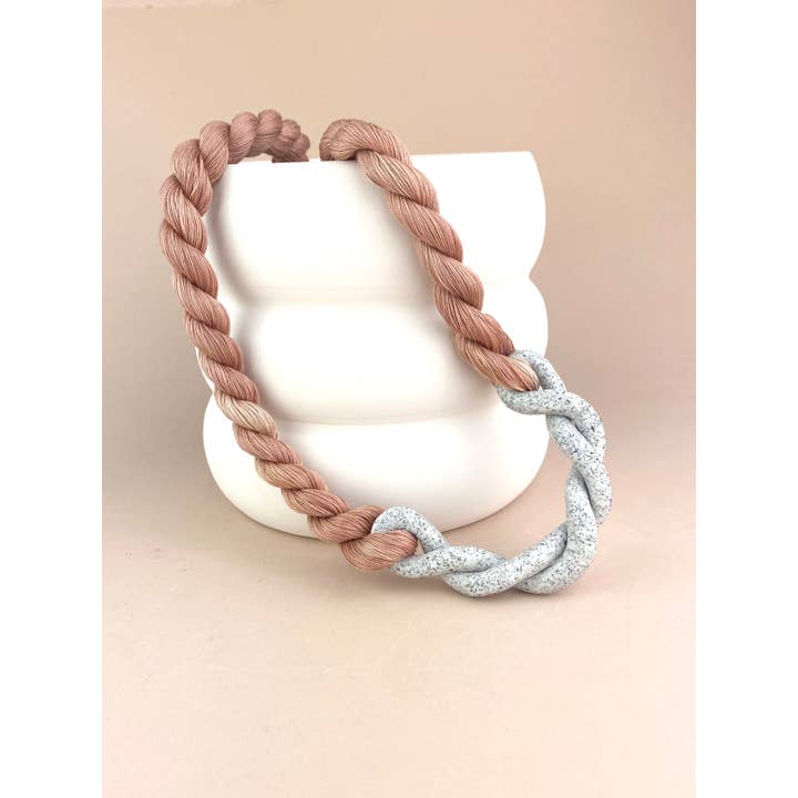 Barrow PDX - Wholesale Woven Necklace - Spring Twist - Multiple Colorways