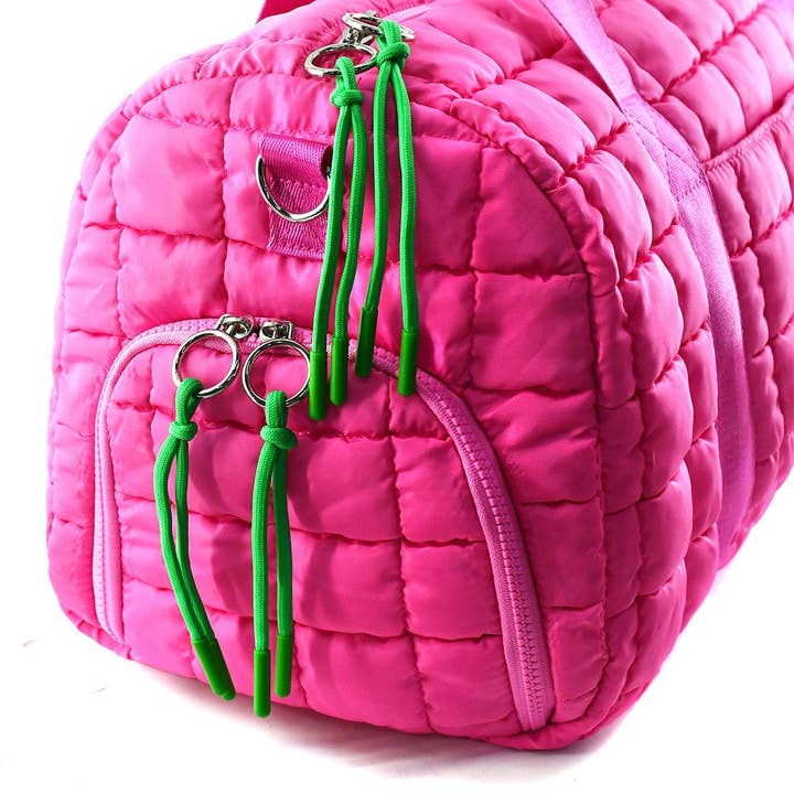 MiMi Wholesale - Wholesale Weekender Bag - Women's - QP774 Quilted Puffer Weekender/Duffel Bag16