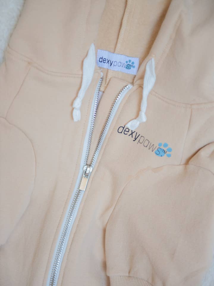 dexypaws - Wholesale Hoodie - Unisex - Hoodie - Beige