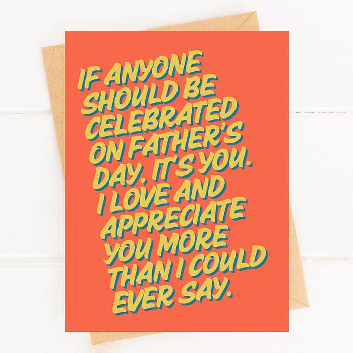 Five Dot Post - Wholesale Father's Day Card - Father's Day Card for Father Figure, Step Dad, Uncle Card