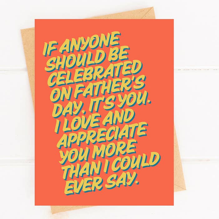 Five Dot Post – wholesale Farsdagskort – Fars dags-kort för fadersfigur, styvpappa, farbror kort